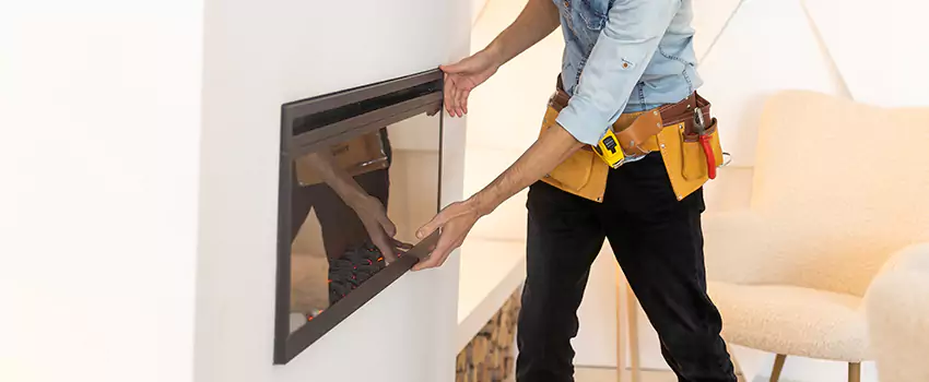 Metal Fireplace Installation in Evergreen Park, Illinois