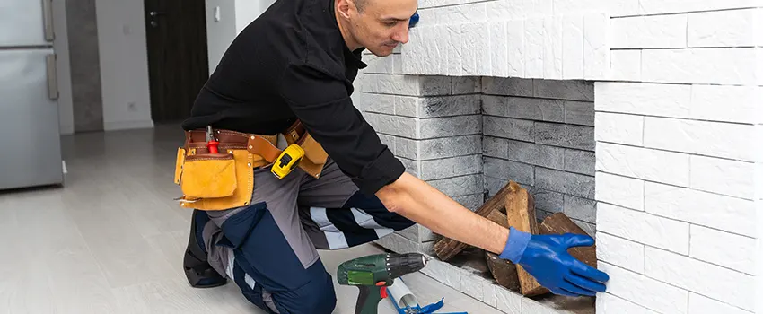 Fireplace Damaged Damper Frame Repair Services in Evergreen Park, Illinois